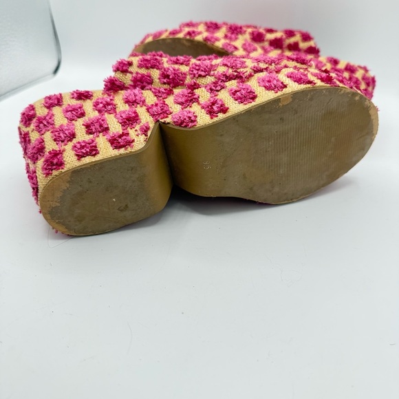 CECELIA NEW YORK Frost Flower Pink Platform Espadrille Sandal Size 9.5 - Picture 9 of 10